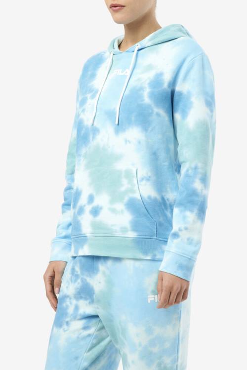Fila Aerolynn Tie Dye Naisten Huppari Valkoinen | Fila987QY