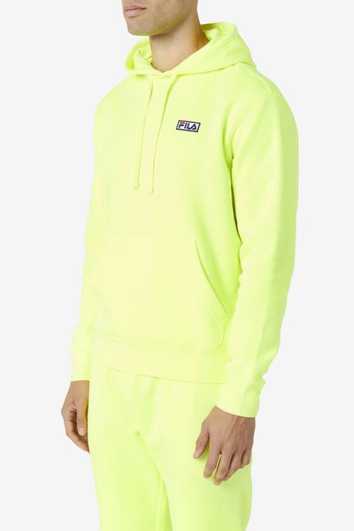 Fila Algot Miesten Huppari Keltainen Mustat | Fila749NO
