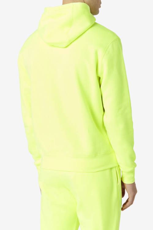 Fila Algot Miesten Huppari Keltainen Mustat | Fila749NO
