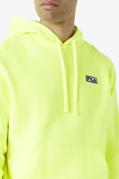 Fila Algot Miesten Huppari Keltainen Mustat | Fila749NO