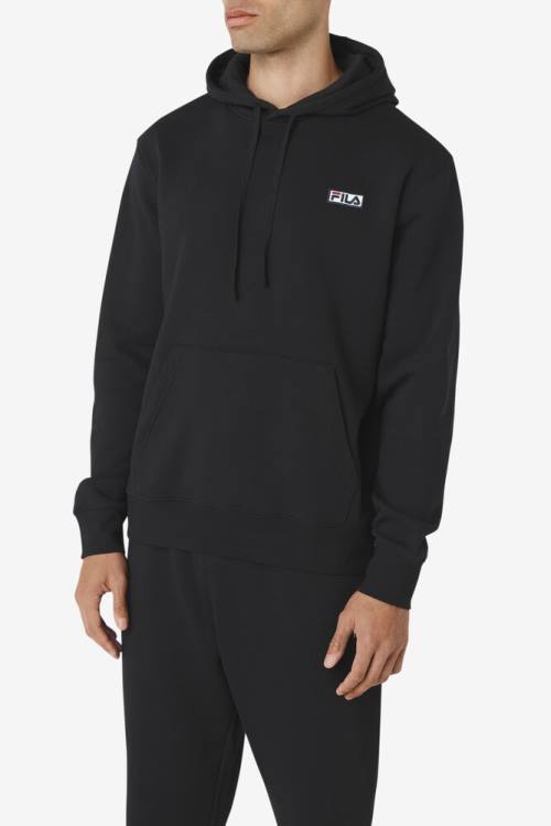 Fila Algot Miesten Huppari Mustat Valkoinen | Fila519ZQ