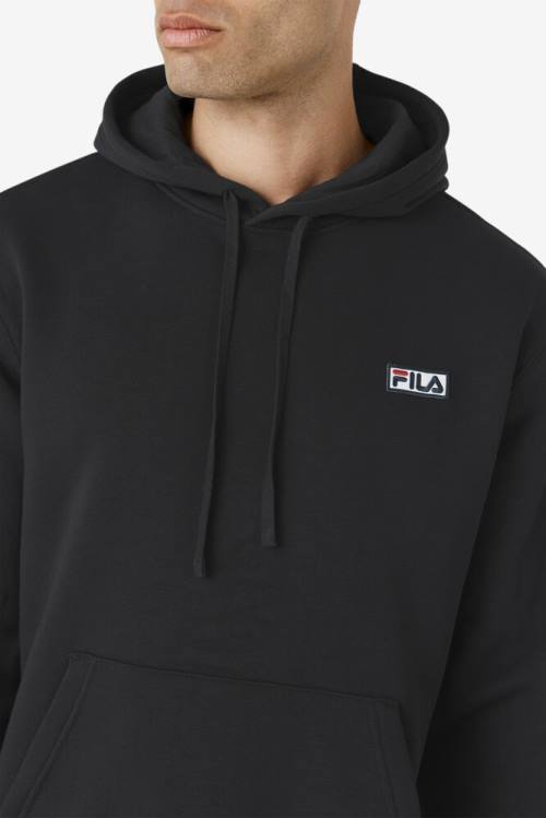 Fila Algot Miesten Huppari Mustat Valkoinen | Fila519ZQ