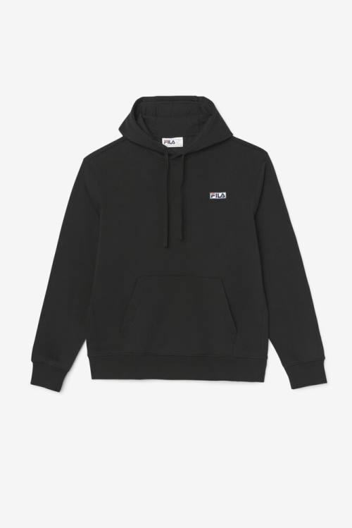 Fila Algot Miesten Huppari Mustat Valkoinen | Fila519ZQ