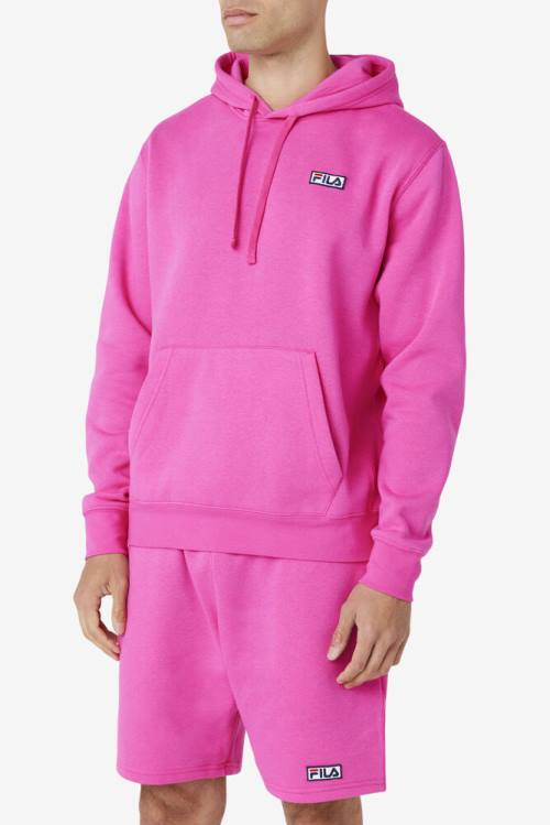 Fila Algot Miesten Huppari Pinkki | Fila489JL