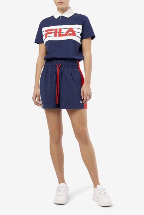 Fila Alivia Naisten Shortsit Laivastonsininen | Fila296QY