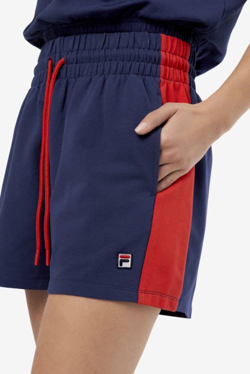 Fila Alivia Naisten Shortsit Laivastonsininen | Fila296QY