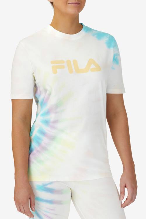 Fila Alivia Tie Dye Tee Naisten T Paidat Kerma | Fila179TE