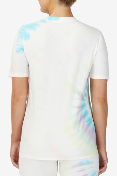 Fila Alivia Tie Dye Tee Naisten T Paidat Kerma | Fila179TE