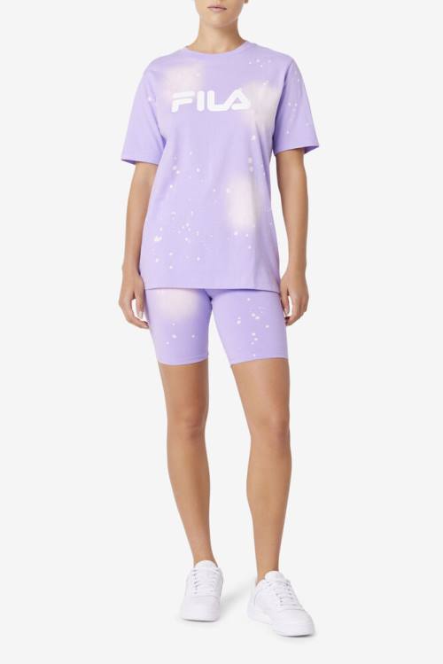 Fila Alivia Tie Dye Tee Naisten T Paidat Violetit | Fila617RX
