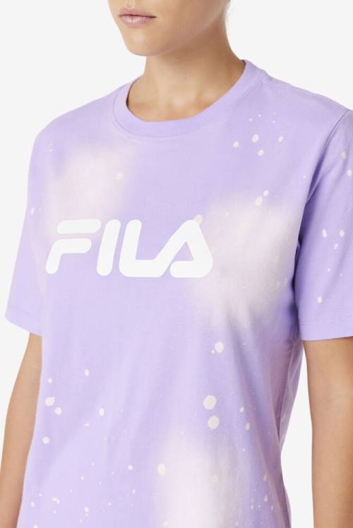 Fila Alivia Tie Dye Tee Naisten T Paidat Violetit | Fila617RX
