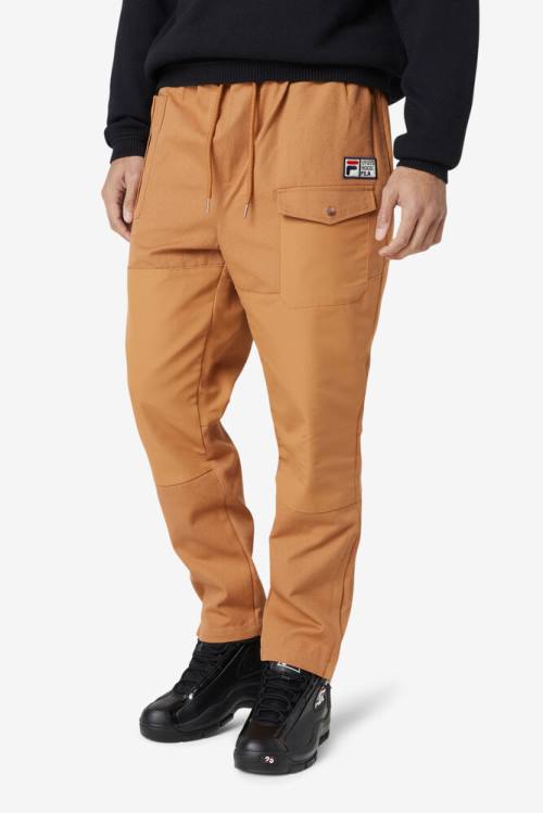 Fila Amazon Cargo Miesten Housut Keltainen | Fila763XP