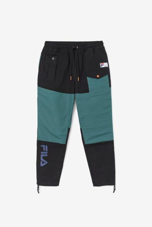 Fila Amazon Cargo Miesten Housut Mustat | Fila568EM
