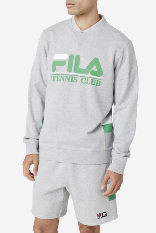 Fila Ameh Miesten Puserot Vaaleanharmaat Valkoinen | Fila512GT