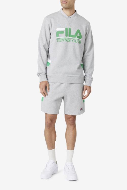 Fila Ameh Miesten Puserot Vaaleanharmaat Valkoinen | Fila512GT