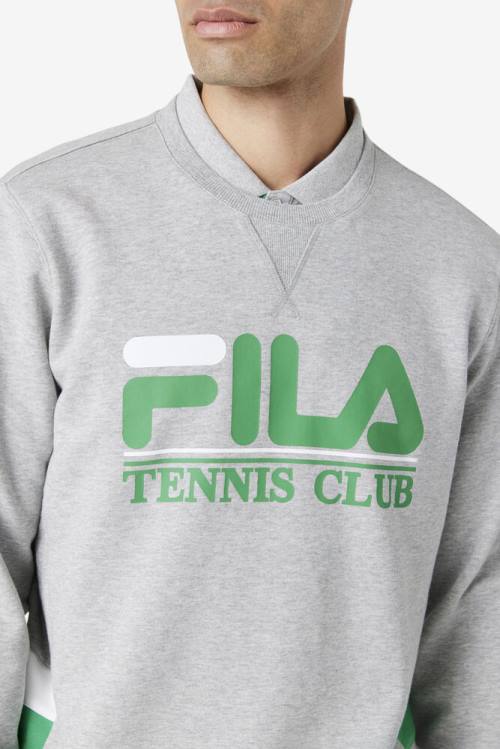 Fila Ameh Miesten Puserot Vaaleanharmaat Valkoinen | Fila512GT