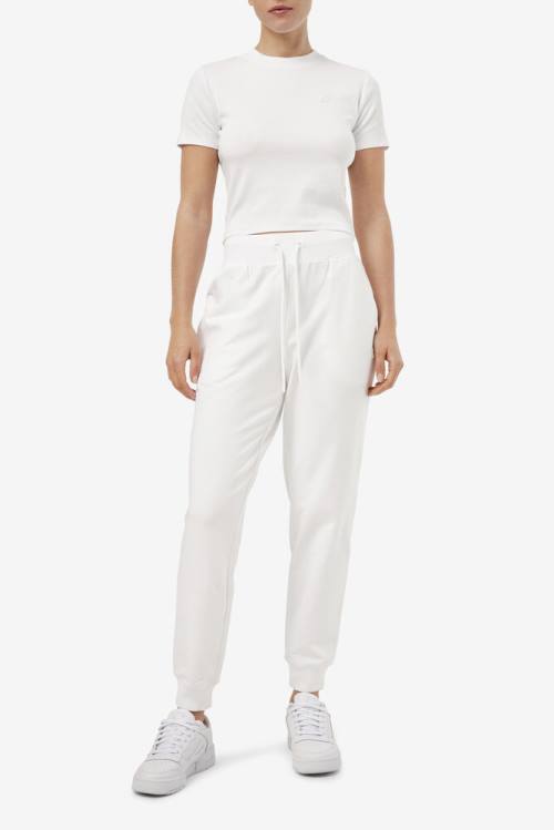 Fila Ammara Top Naisten T Paidat Valkoinen | Fila586YZ