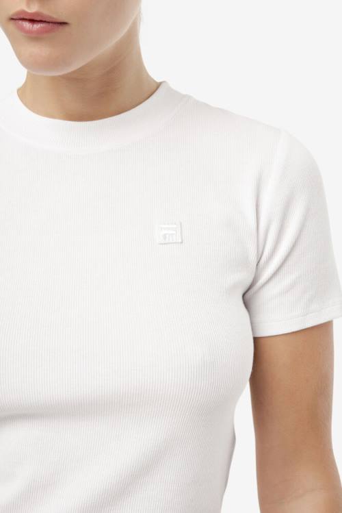 Fila Ammara Top Naisten T Paidat Valkoinen | Fila586YZ