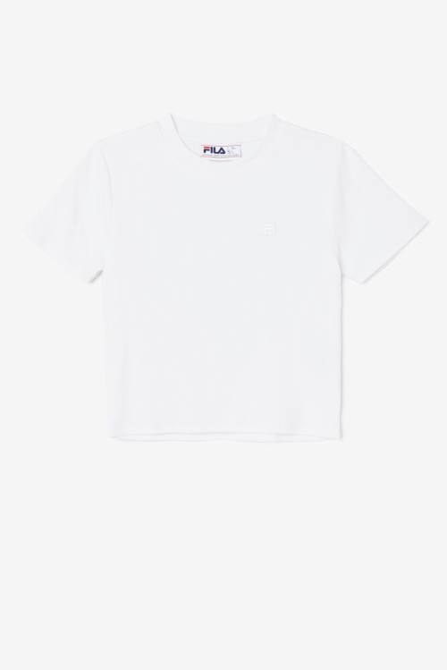 Fila Ammara Top Naisten T Paidat Valkoinen | Fila586YZ