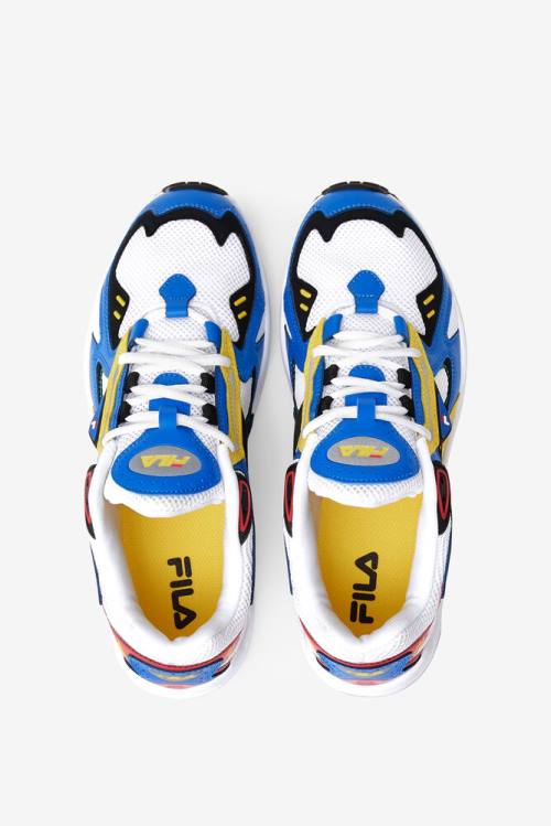 Fila Archive Rjv Miesten Tennarit Valkoinen Sininen Punainen | Fila456VG
