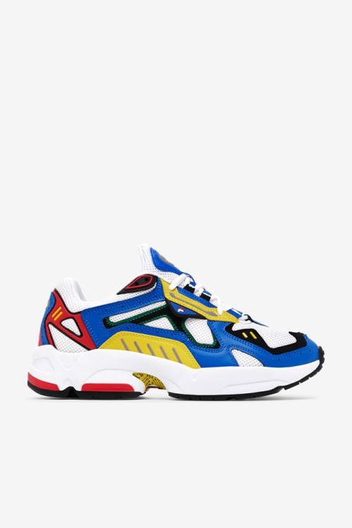Fila Archive Rjv Miesten Tennarit Valkoinen Sininen Punainen | Fila456VG
