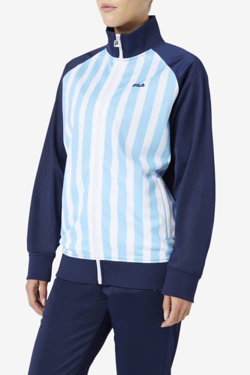 Fila Argentina Track Miesten Takki Laivastonsininen Valkoinen | Fila561QC
