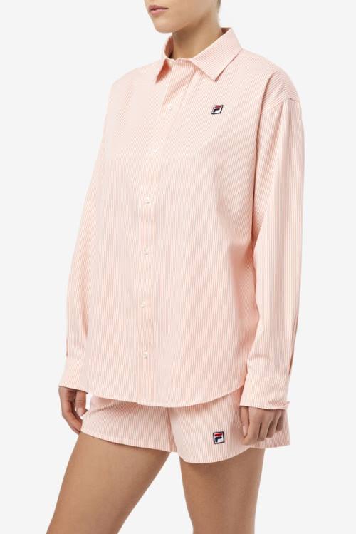 Fila Ariella Mekko Naisten Paidat Koralli Valkoinen | Fila730HK
