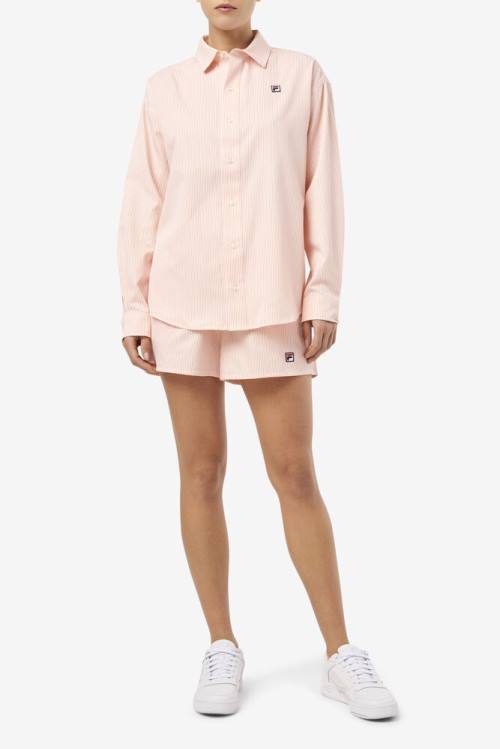 Fila Ariella Mekko Naisten Paidat Koralli Valkoinen | Fila730HK