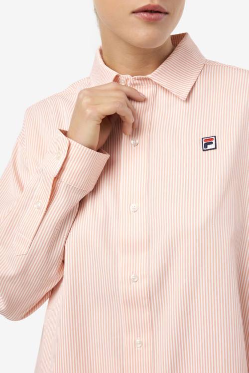 Fila Ariella Mekko Naisten Paidat Koralli Valkoinen | Fila730HK