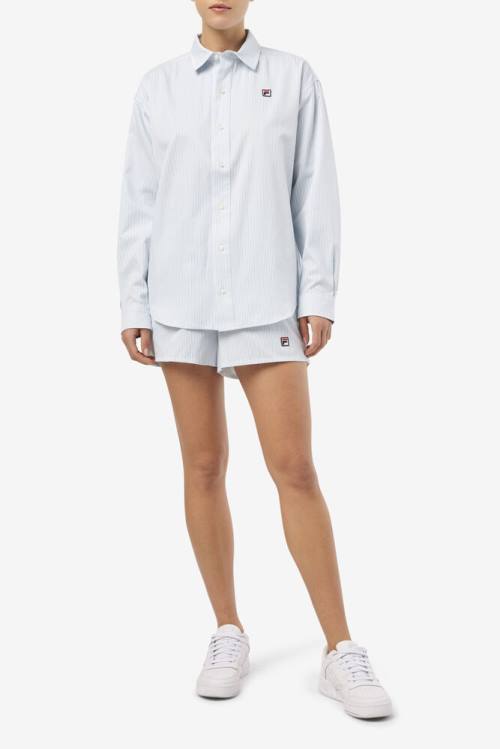 Fila Ariella Mekko Naisten Paidat Sininen Valkoinen | Fila612GB