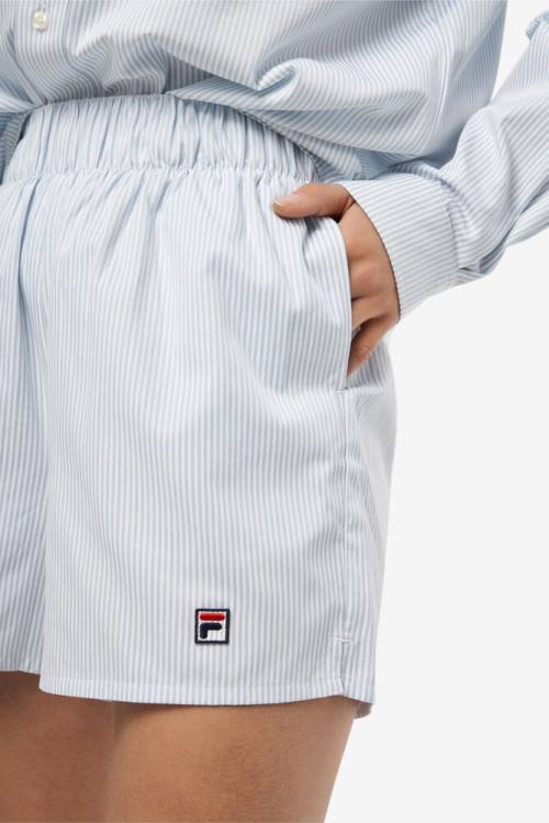 Fila Ariella Naisten Shortsit Sininen Valkoinen | Fila085CE