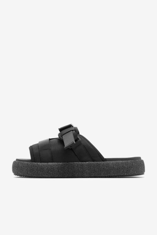 Fila Atlas Miesten Rantasandaalit Mustat Punainen | Fila428MQ