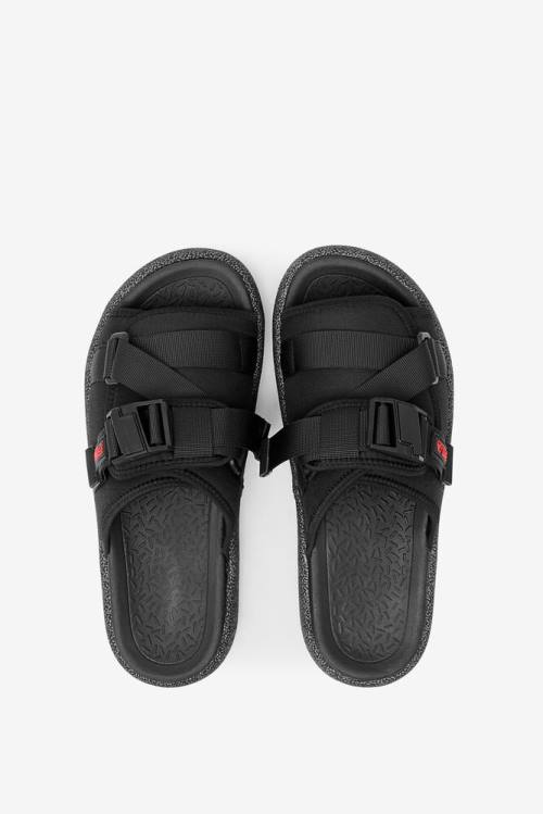 Fila Atlas Miesten Rantasandaalit Mustat Punainen | Fila428MQ