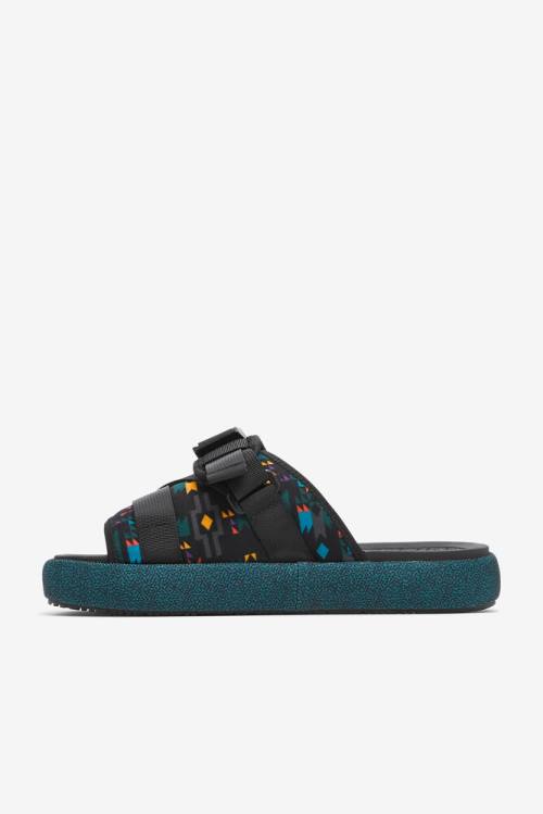 Fila Atlas Miesten Rantasandaalit Mustat | Fila730DI
