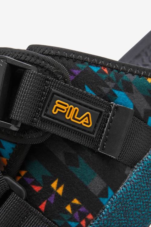 Fila Atlas Miesten Rantasandaalit Mustat | Fila730DI