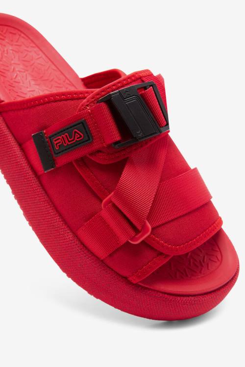 Fila Atlas Miesten Rantasandaalit Punainen Mustat | Fila412MZ