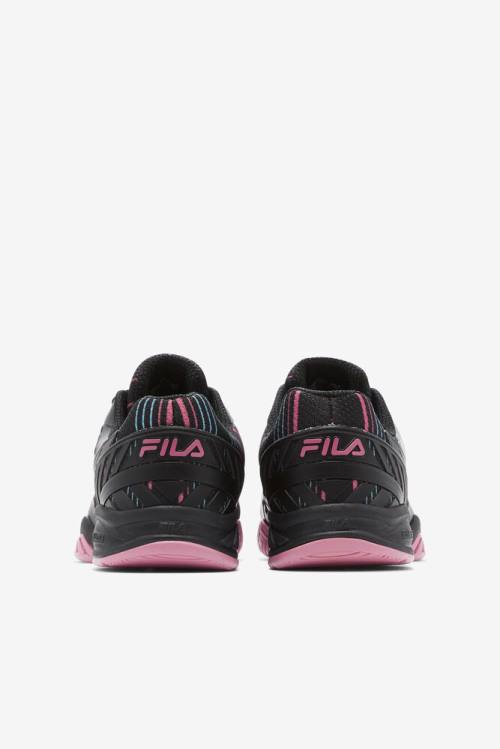 Fila Axilus 2.5 Energized Miesten Tenniskengät Mustat Sininen Pinkki | Fila972MQ