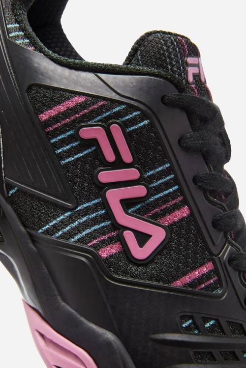 Fila Axilus 2.5 Energized Miesten Tenniskengät Mustat Sininen Pinkki | Fila972MQ