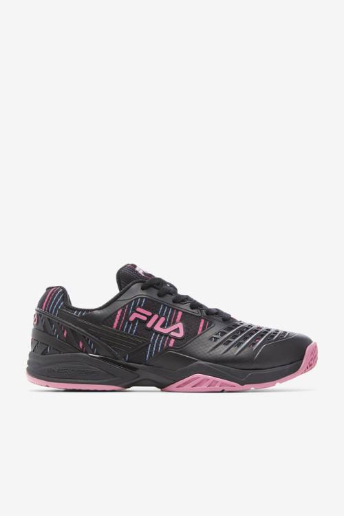 Fila Axilus 2.5 Energized Miesten Tenniskengät Mustat Sininen Pinkki | Fila972MQ