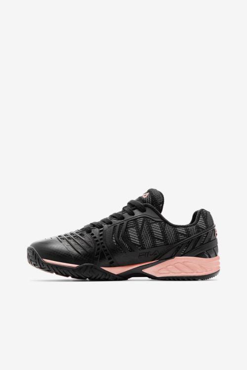 Fila Axilus 2.5 Energized Naisten Tenniskengät Mustat Pinkki Kultaiset | Fila563EF