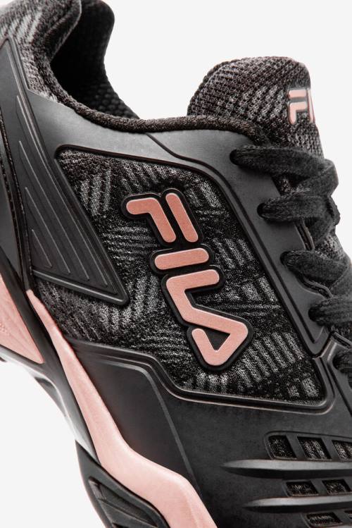 Fila Axilus 2.5 Energized Naisten Tenniskengät Mustat Pinkki Kultaiset | Fila563EF
