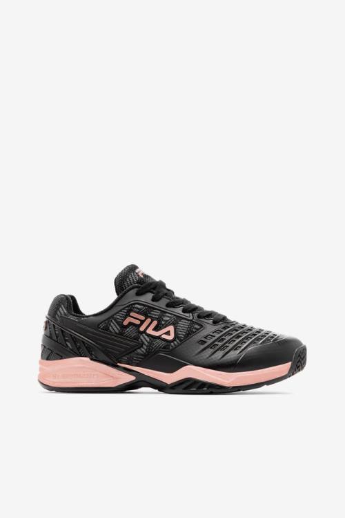 Fila Axilus 2.5 Energized Naisten Tenniskengät Mustat Pinkki Kultaiset | Fila563EF