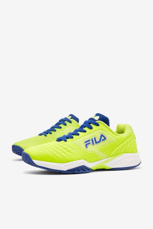 Fila Axilus 2 Energized Miesten Tenniskengät Vaaleanvihreä Valkoinen | Fila132KD