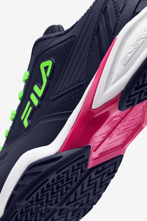 Fila Axilus 2 Energized Miesten Tenniskengät Sininen Vihreä Violetit | Fila149CZ