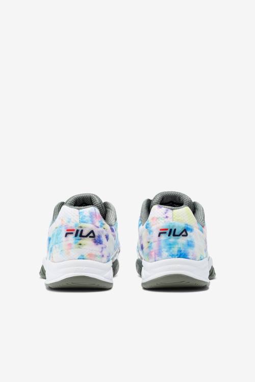 Fila Axilus 2 Energized Miesten Tenniskengät Monivärinen Valkoinen Vihreä | Fila297MH