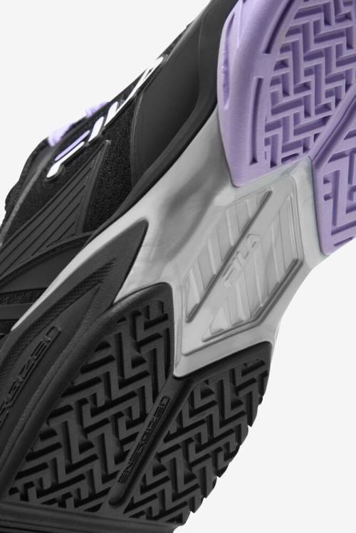 Fila Axilus 2 Energized Miesten Tenniskengät Mustat Valkoinen Laventeli | Fila547XM