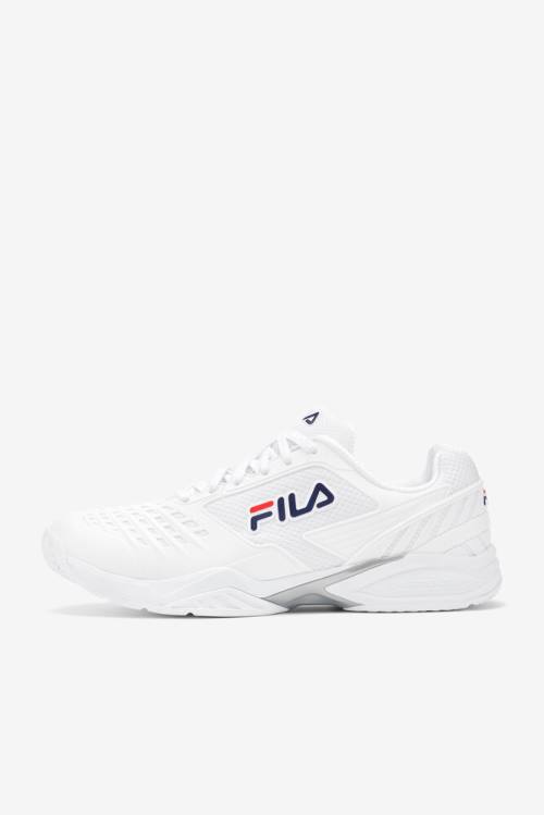 Fila Axilus 2 Energized Miesten Tenniskengät Valkoinen Laivastonsininen | Fila584NM
