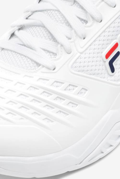 Fila Axilus 2 Energized Miesten Tenniskengät Valkoinen Laivastonsininen | Fila584NM