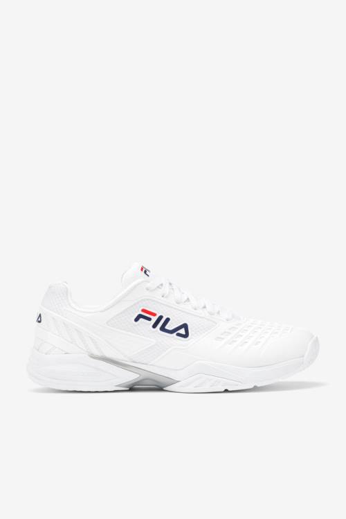 Fila Axilus 2 Energized Miesten Tenniskengät Valkoinen Laivastonsininen | Fila584NM