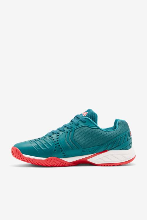 Fila Axilus 2 Energized Miesten Tenniskengät Valkoinen Punainen | Fila947WN