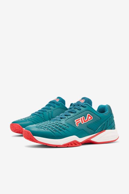 Fila Axilus 2 Energized Miesten Tenniskengät Valkoinen Punainen | Fila947WN